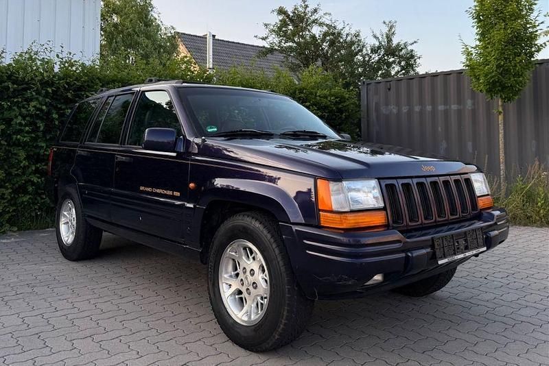 Blau Gebraucht 1997 Jeep Grand Cherokee Limited SUV | 6.500 € - Bild 1/4