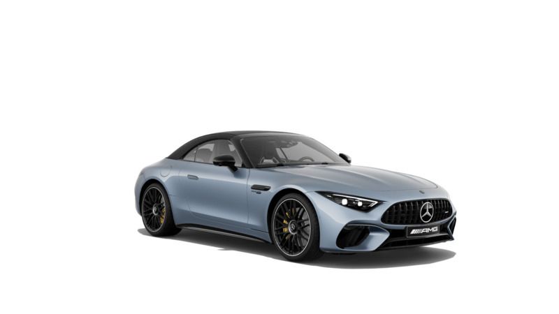 Manufaktur côte d'azur hellblau metallic Neu 2025 Mercedes SL63 AMG AMG Cabrio | 226.249 € (Fairer Preis) - Bild 1/4