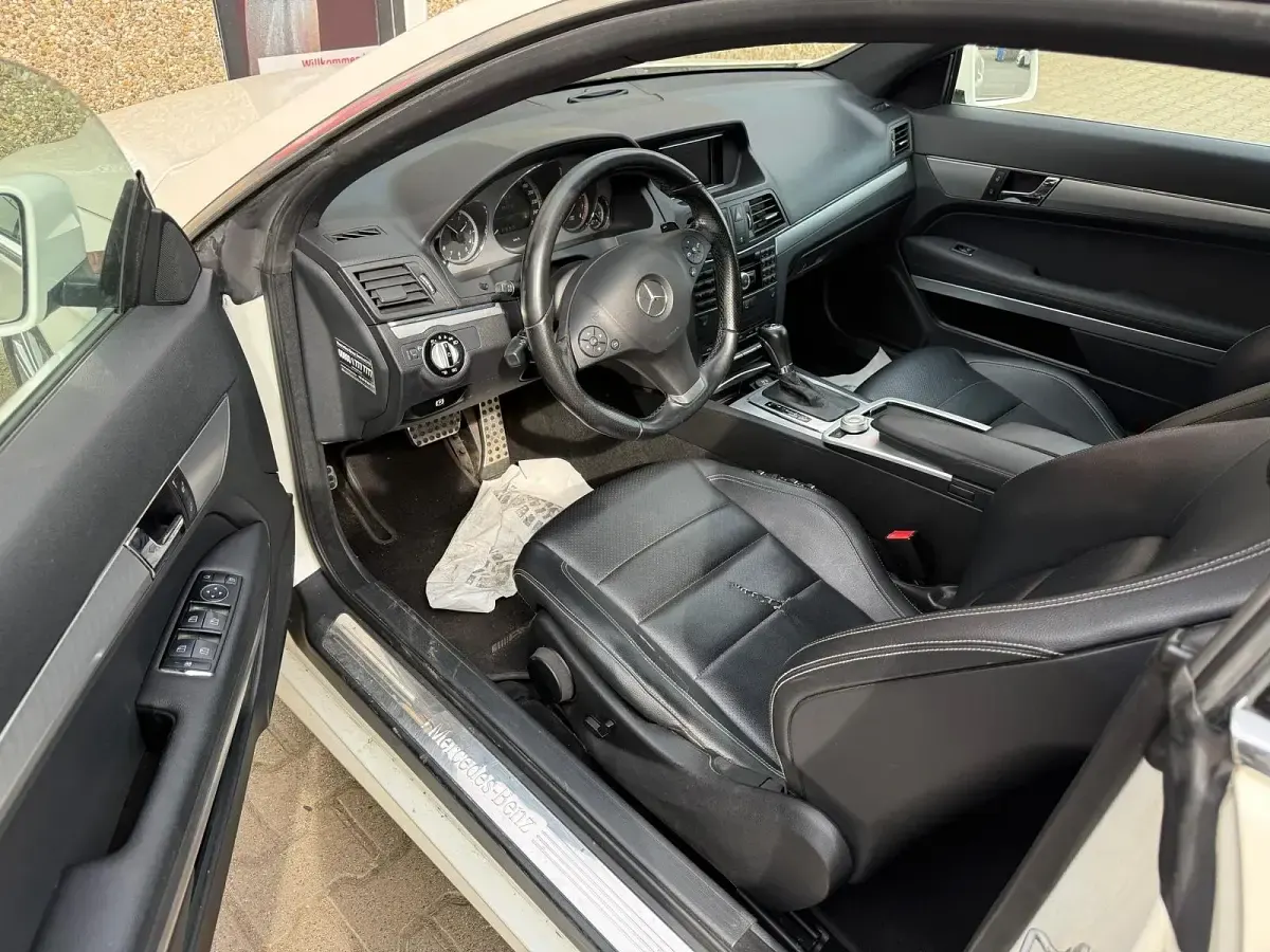 Brugt Mercedes E250 204 HK (150 kW) 2010 Hvid Sedan