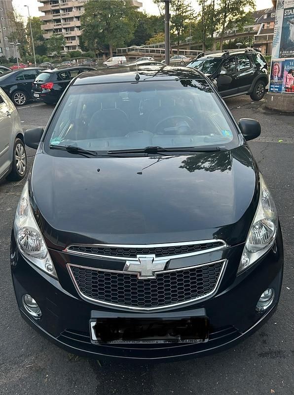 Schwarz Gebraucht 2010 Chevrolet Spark Kleinwagen | 1.999 € (Guter Preis) - Bild 1/4
