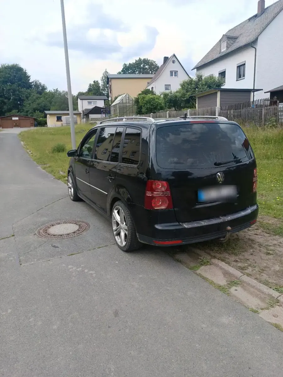 Gebraucht VW Touran 170 PS (125 kW) 2007 Schwarz Van / Kleinbus