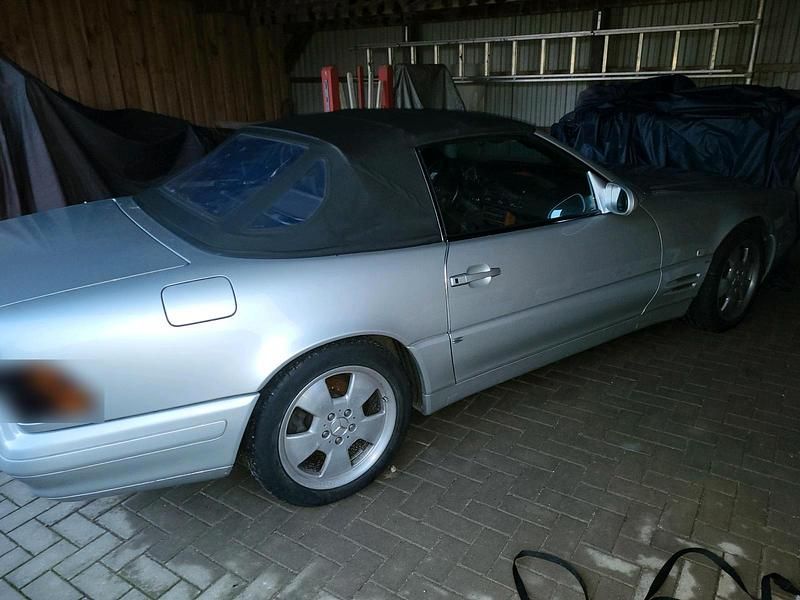 Gebraucht Mercedes SL320 224 PS (164 kW) 1999 Silber Cabrio