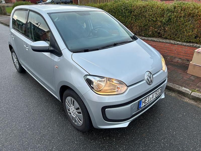 Silber Gebraucht 2014 VW up! move up! Kleinwagen | 3.999 € (Guter Preis) - Bild 1/3