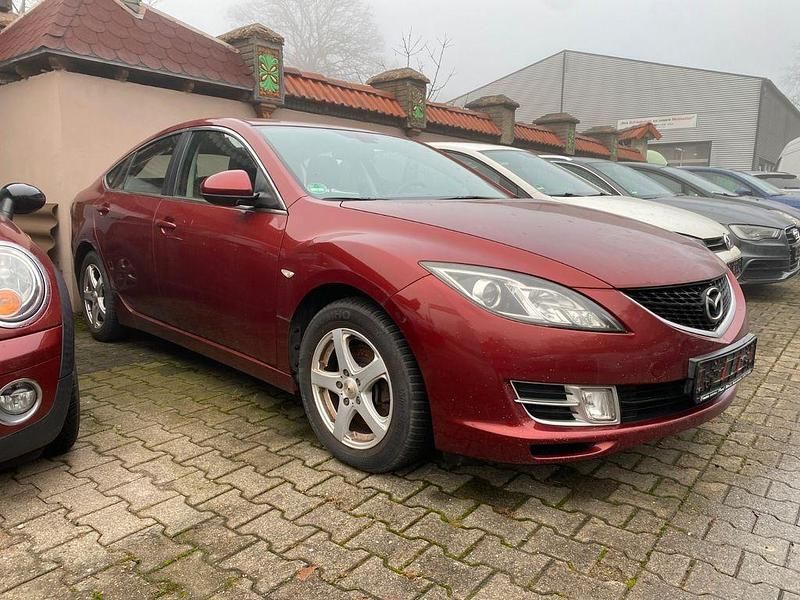 Gebraucht Mazda 6 Exclusive 147 PS (108 kW) 2009 Carminarot metallic Limousine