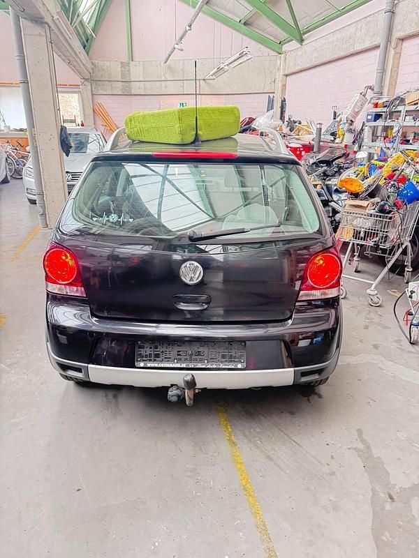 Gebraucht VW Polo Cross 101 PS (74 kW) 2008 Schwarz Kleinwagen