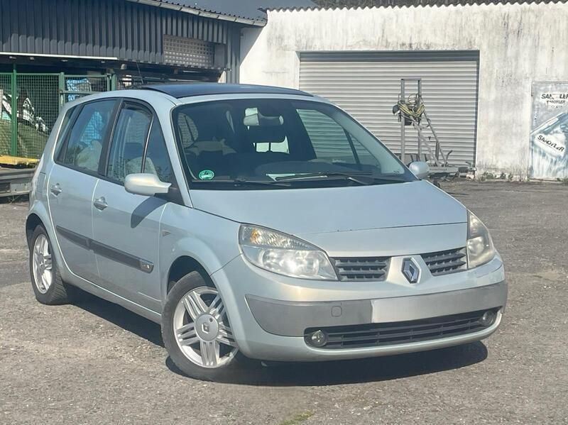 Grau Gebraucht 2004 Renault Scénic II SE Van / Kleinbus | 1.100 € - Bild 1/4
