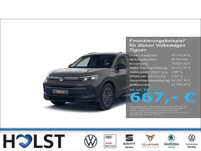 Grau Neu 2025 VW Tiguan SUV | 51.745 € - Bild 1/4