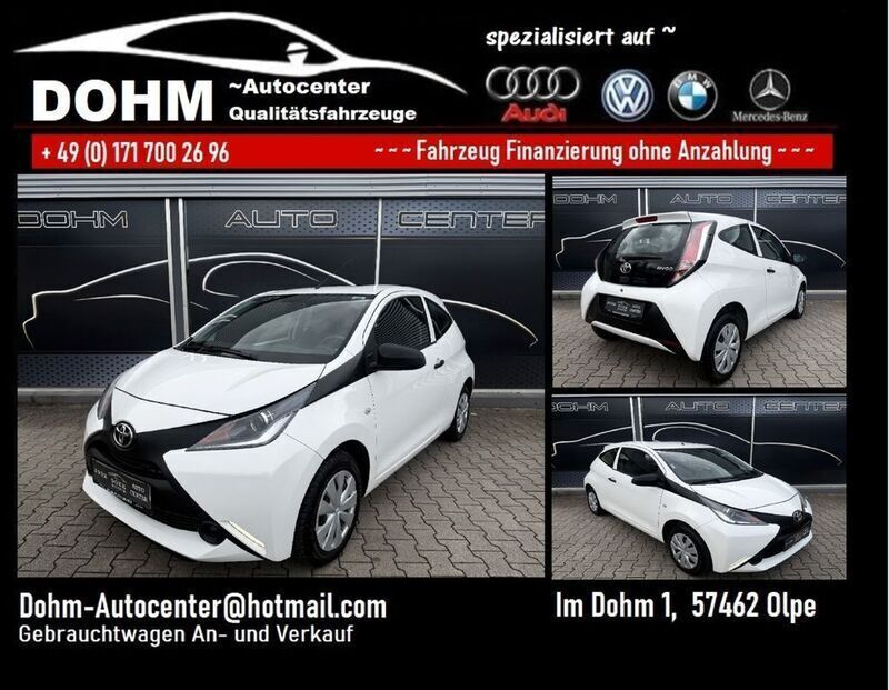 Weiß Gebraucht 2015 Toyota Aygo Kleinwagen | 5.500 € (Fairer Preis) - Bild 1/4