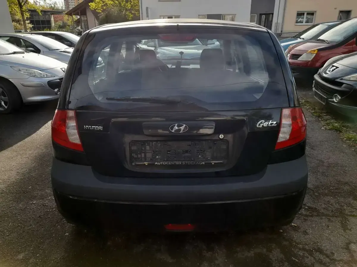 Gebraucht Hyundai Getz 67 PS (49 kW) 2007 Ebony black Kleinwagen