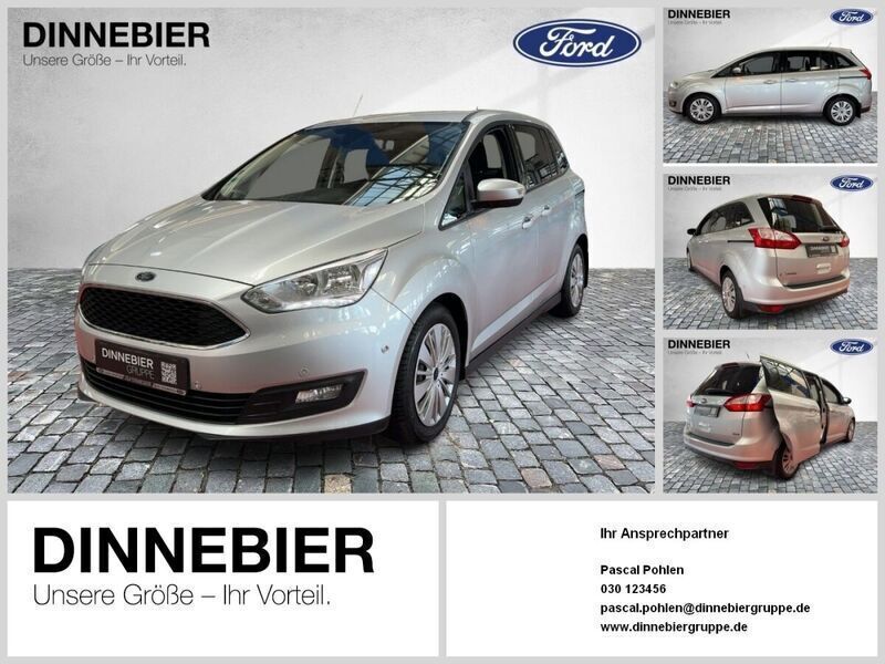 Silber (metallic) Gebraucht 2015 Ford Grand C-Max Business Edition Van / Kleinbus | 13.890 € (Fairer Preis) - Bild 1/2