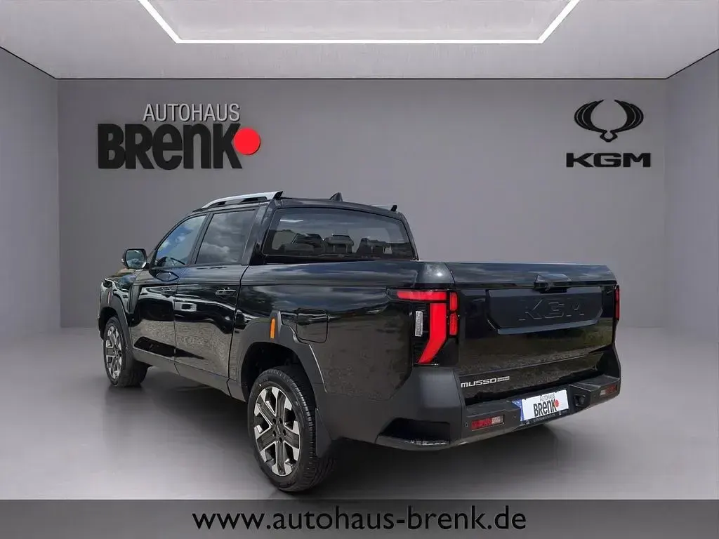 Neu KGM Musso 201 PS (147 kW) 2026 Schwarz Pickup