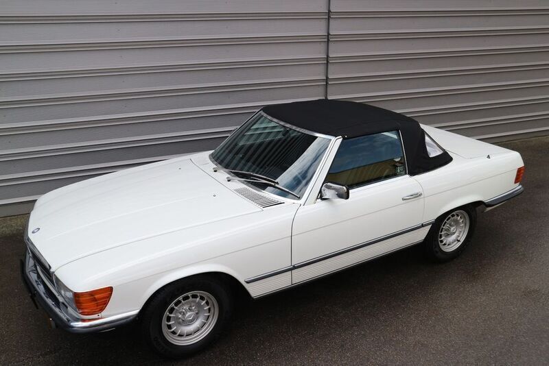 Second-hand Mercedes SL280 1984 Alb Cabrio