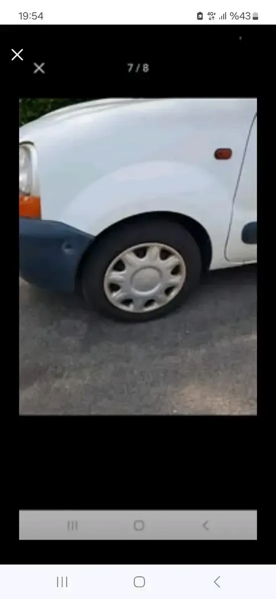Gebraucht Renault Kangoo 2004 Weiß Van / Kleinbus