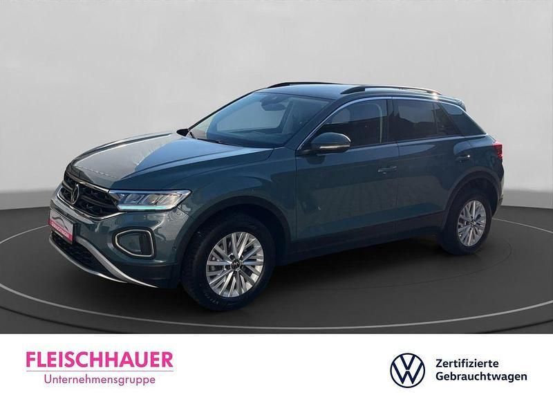 Blau Gebraucht 2024 VW T-Roc Life SUV | 23.990 € (Fairer Preis) - Bild 1/4