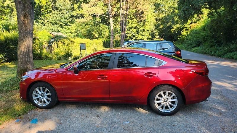 Rot Gebraucht 2015 Mazda 6 Exclusive-Line Limousine | 13.299 € (Fairer Preis) - Bild 1/4