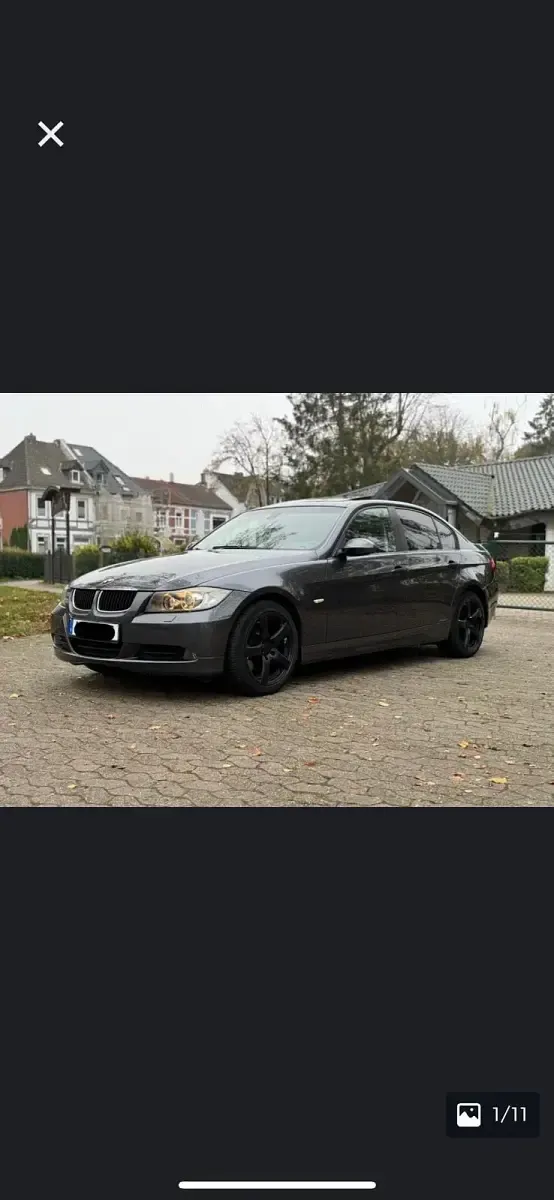 Używany BMW 320 176 KM (129 kW) 2008 Szary Sedan/Limuzyna