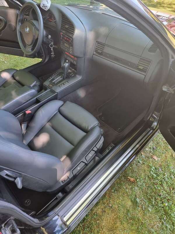 Schwarz Gebraucht 1997 BMW 328 Cabriolet Sport Line Cabrio | 15.900 € (Etwas zu teuer) - Bild 1/4