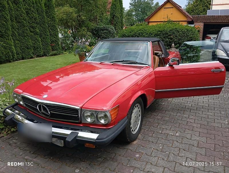 Rot Gebraucht 1987 Mercedes 560 Cabrio | 19.900 € - Bild 1/4