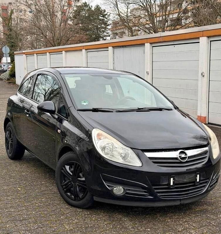 Gebraucht Opel Corsa 90 PS (66 kW) 2008 Schwarz Kleinwagen
