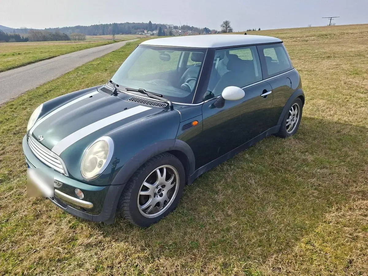 Usata Mini Cooper 116 CV (85 kW) 2002 Verde Utilitaria