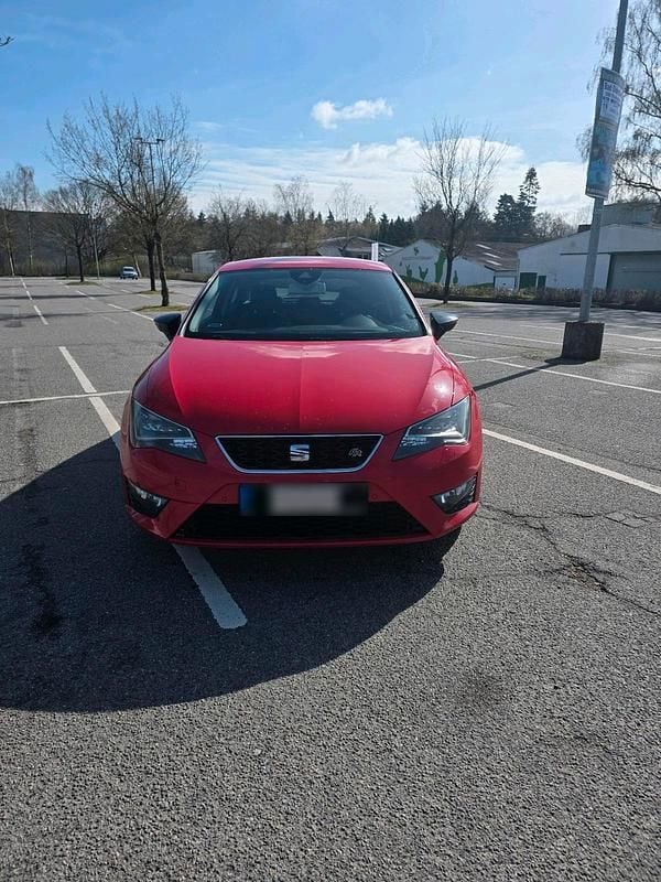 Usata Seat Leon FR 180 CV (132 kW) 2013 Rosso Berlina
