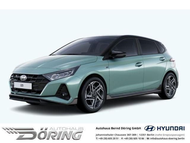 Mangrove green/ phantom black Gebraucht 2024 Hyundai i20 N Line SUV | 26.690 € (Etwas zu teuer) - Bild 1/2