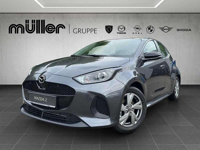 Lead grey Neu 2025 Mazda 2 Exclusive-Line Kleinwagen | 24.407 € (Fairer Preis) - Bild 1/4