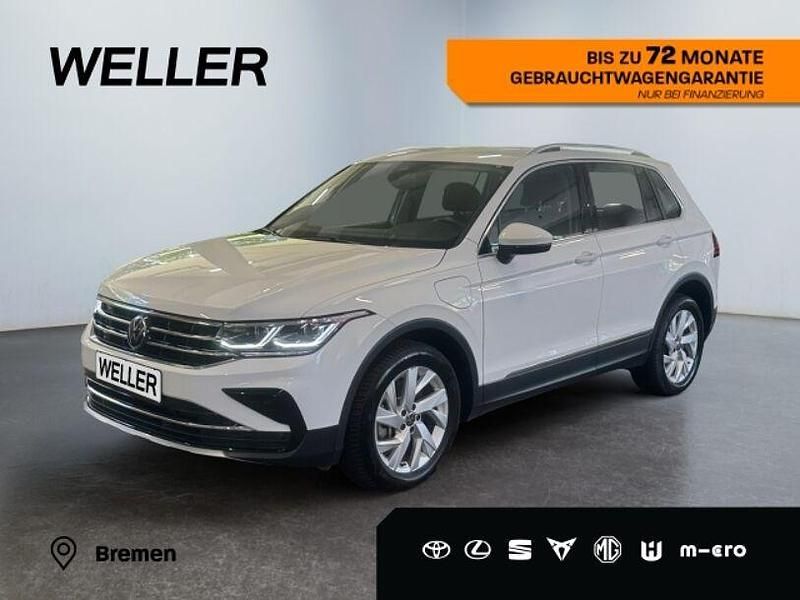 Weiss Gebraucht 2022 VW Tiguan Elegance SUV | 29.280 € (Guter Preis) - Bild 1/3