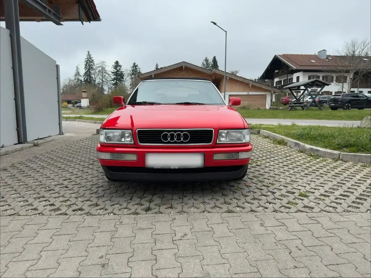 Gebraucht Audi Cabriolet Design 133 PS (97 kW) 1993 Rot Cabrio