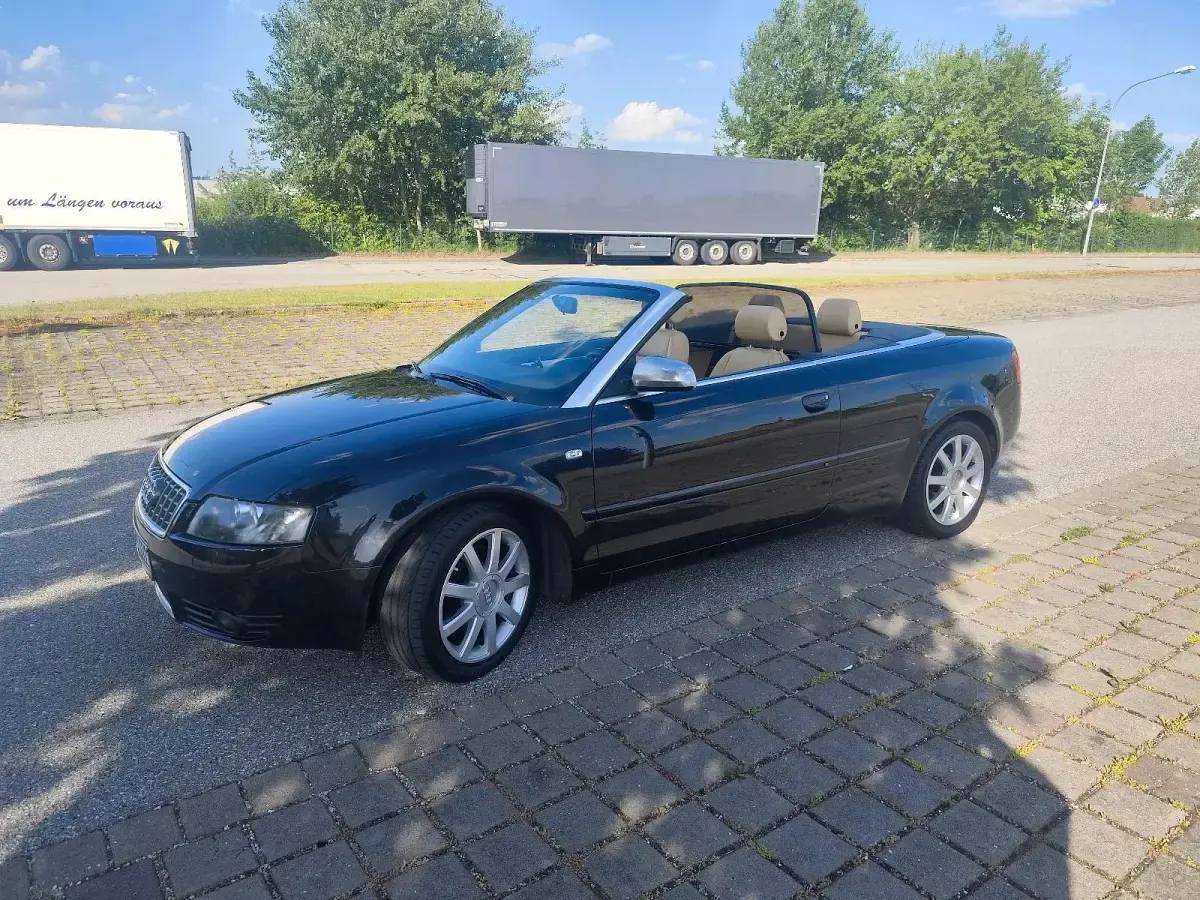 Gebraucht Audi A4 Cabriolet 163 PS (119 kW) 2005 Schwarz Cabrio
