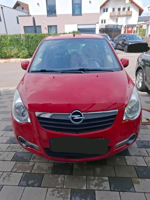 Rot Gebraucht 2008 Opel Agila Kleinwagen | 999 € (Superpreis) - Bild 1/4