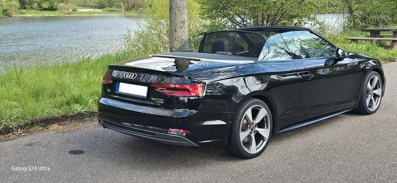 Gebraucht Audi A5 Cabriolet S-line plus 286 PS (210 kW) 2018 Schwarz Cabrio