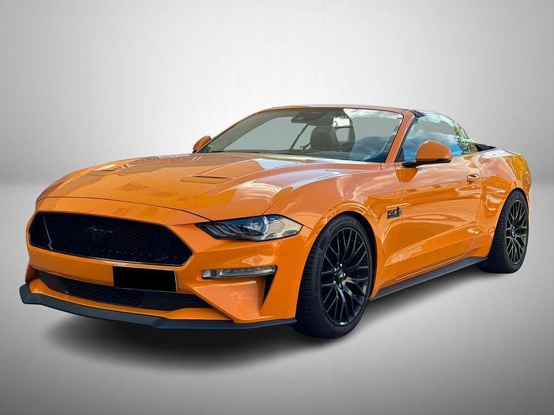 Orange Gebraucht 2019 Ford Mustang GT Cabrio | 37.999 € (Fairer Preis) - Bild 1/4