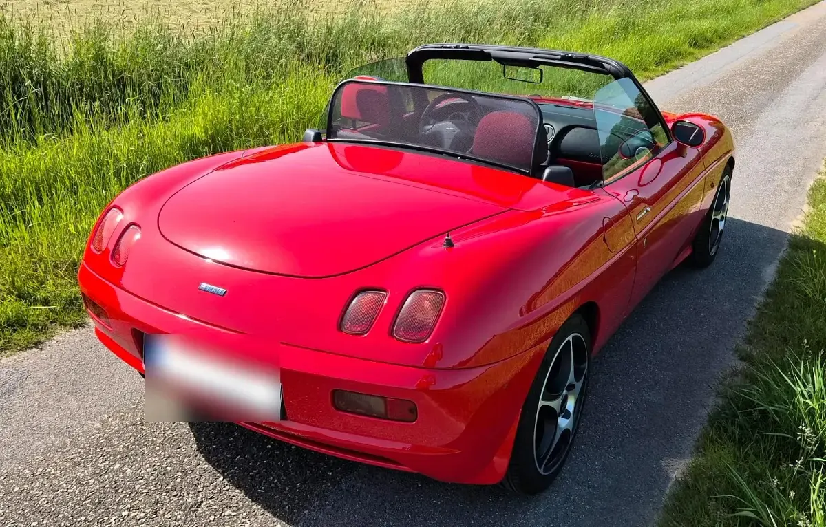 Gebraucht Fiat Barchetta 131 PS (96 kW) 2000 Rot Cabrio