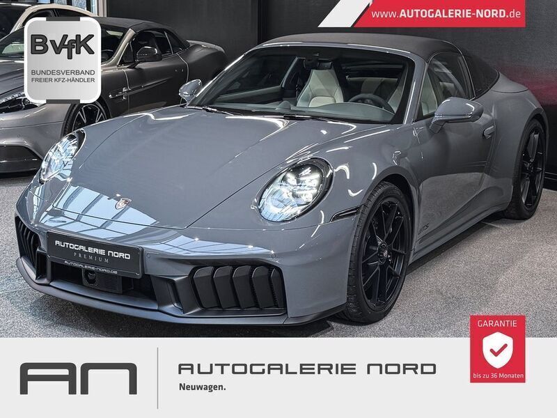 Schiefergrau neo Gebraucht 2025 Porsche 911 Targa 4 Cabrio | 219.900 € - Bild 1/4