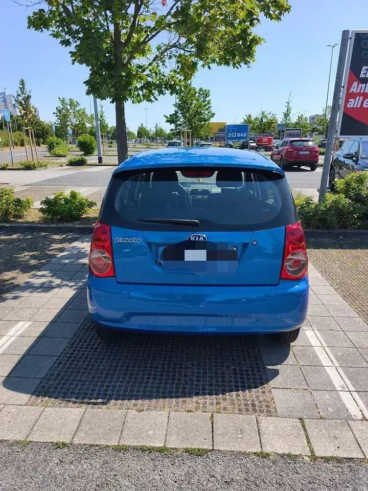 Gebraucht Kia Picanto 65 PS (47 kW) 2008 Blau Kleinwagen