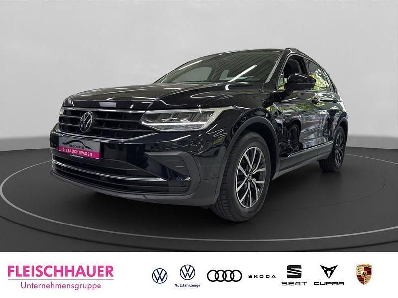 Schwarz Gebraucht 2022 VW Tiguan Life SUV | 29.990 € (Fairer Preis) - Bild 1/4
