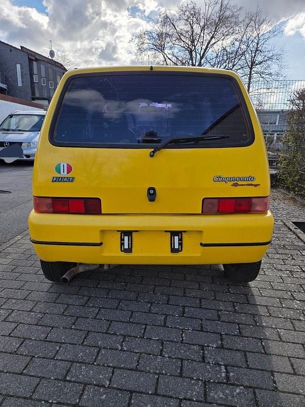 Gebraucht Fiat Cinquecento 54 PS (39 kW) 1997 Gelb Kleinwagen