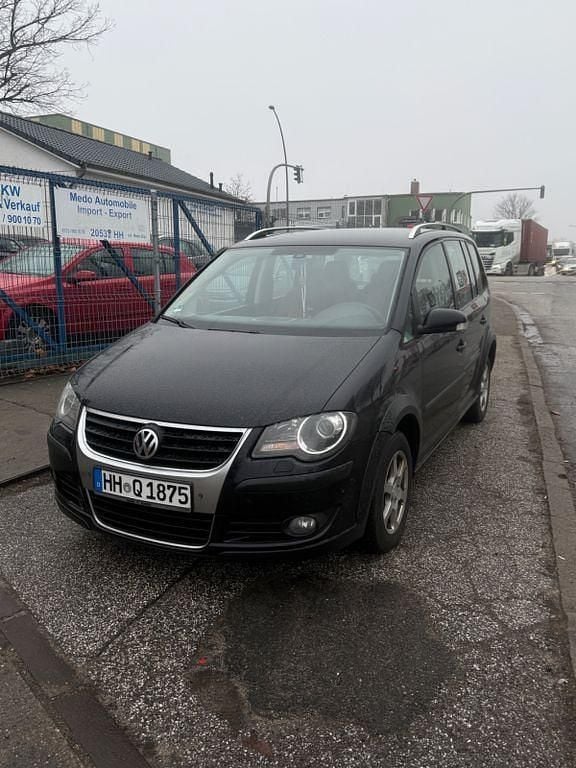 Gebraucht VW Touran Cross 140 PS (102 kW) 2009 Schwarz Van / Kleinbus