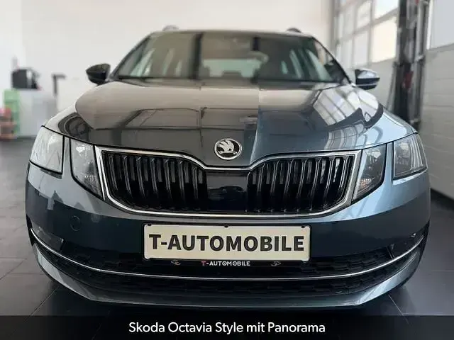 Gebraucht Skoda Octavia Business Line 190 PS (139 kW) 2018 Blau Kombi