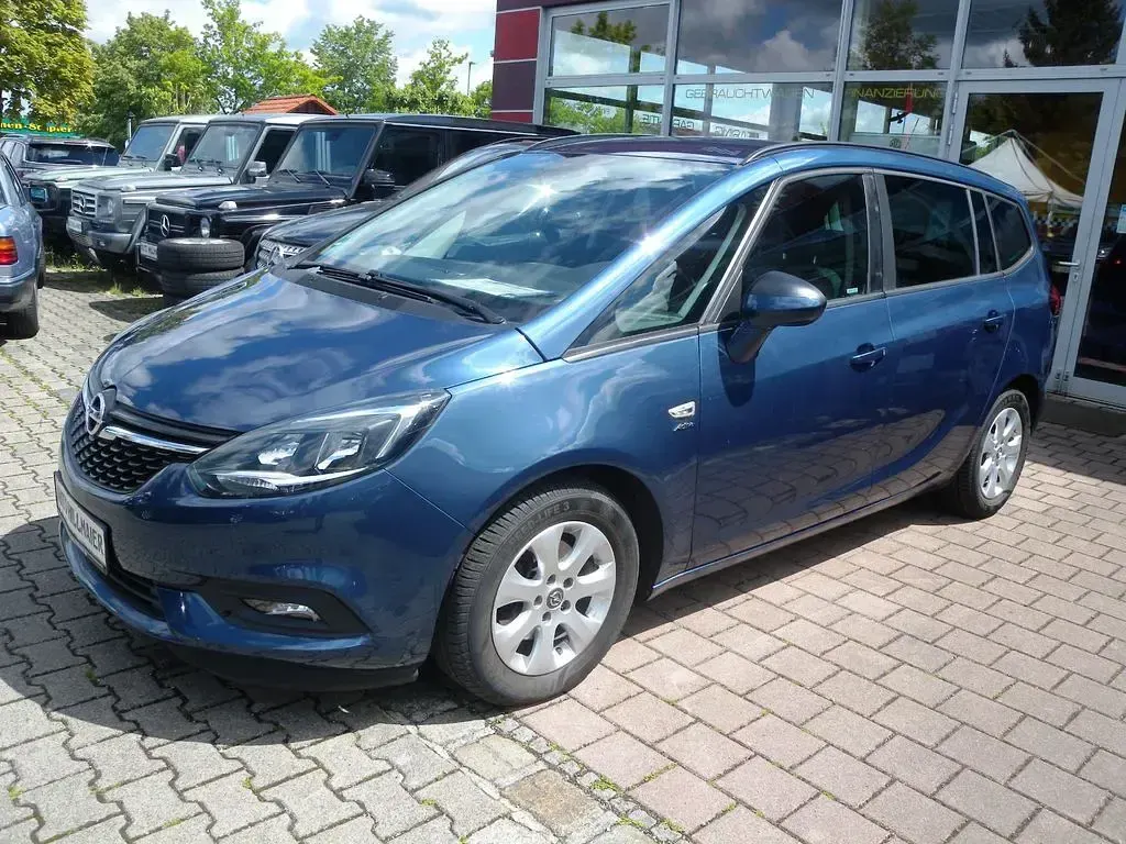 Gebraucht Opel Zafira Active 140 PS (102 kW) 2016 Blau Van / Kleinbus