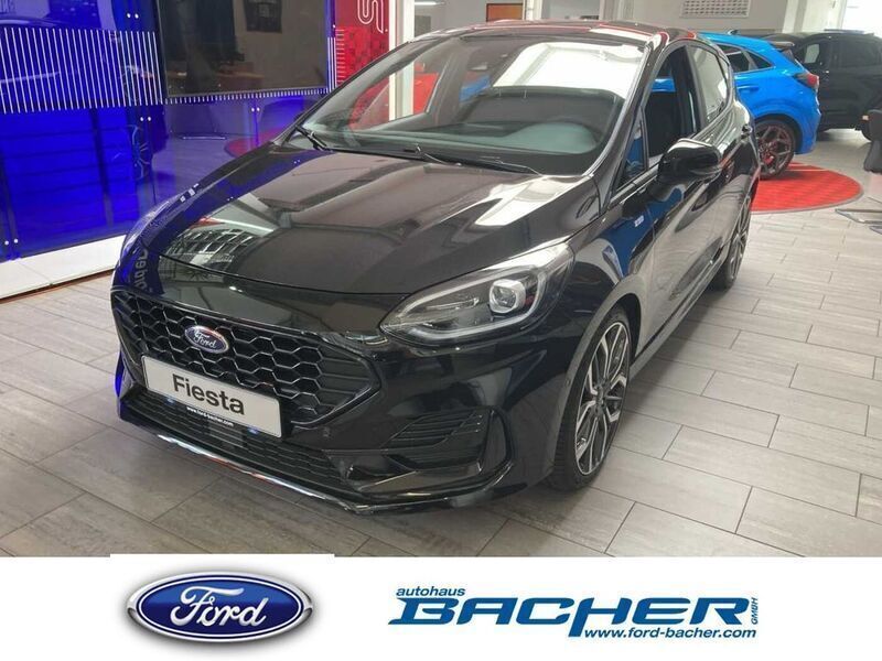 Schwarz Gebraucht 2023 Ford Fiesta ST-Line X Kleinwagen | 19.990 € (Fairer Preis) - Bild 1/1