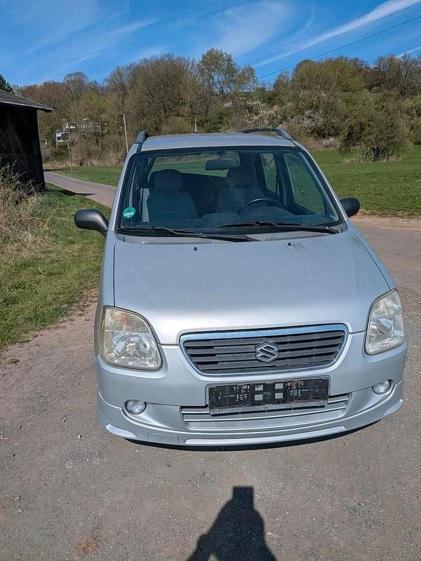 Gebraucht Suzuki Wagon R+ 76 PS (55 kW) 2003 Silber Van / Kleinbus