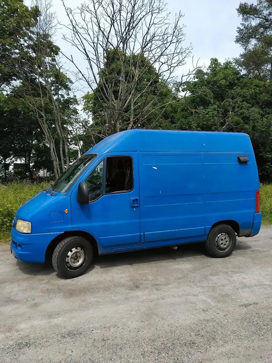 Occasion Fiat Ducato 85 ch (62 kW) 2003 Bleue Van