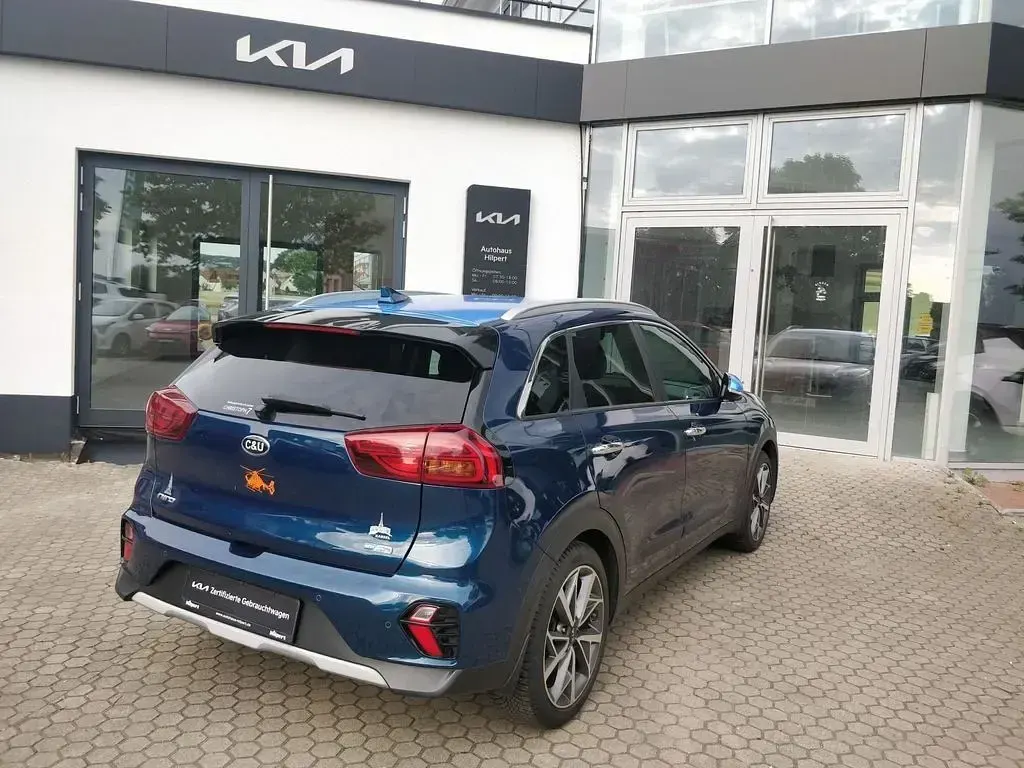 Gebraucht Kia Niro 141 PS (103 kW) 2019 (c3u) ozeanblau met. (metallic) SUV