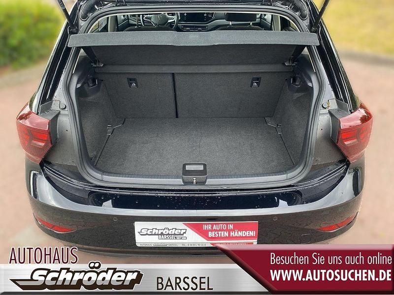 Gebraucht VW Polo Life 95 PS (69 kW) 2022 Schwarz Limousine