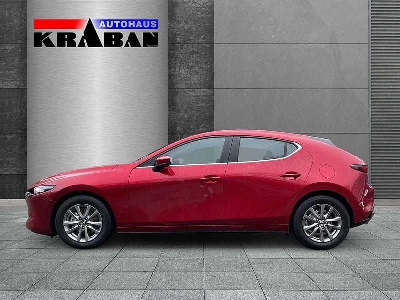 Gebraucht Mazda 3 Selection 122 PS (89 kW) 2019 Soul red crystal m Limousine
