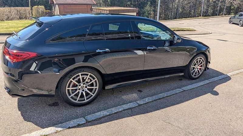 Gebraucht Mercedes CLA45 AMG AMG 421 PS (309 kW) 2021 Schwarz Coupé
