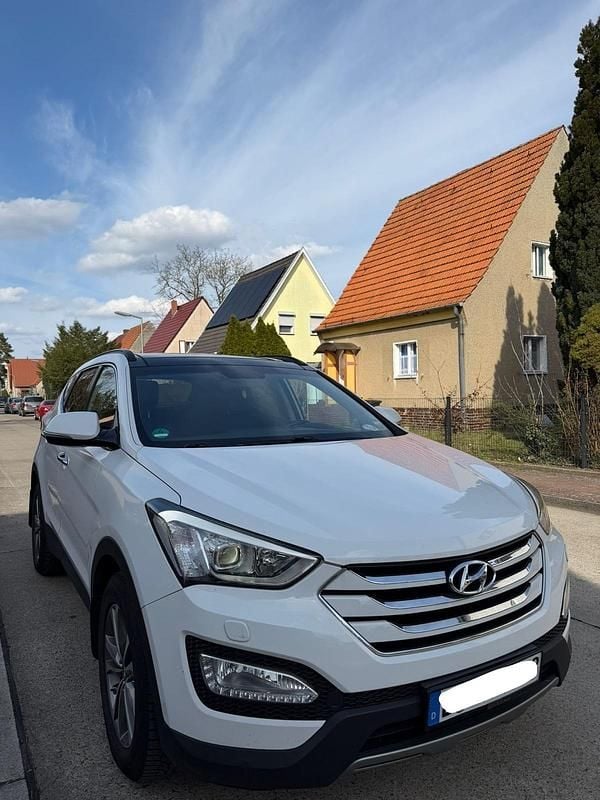 Gebraucht Hyundai Santa Fe 197 PS (144 kW) 2014 Weiß SUV