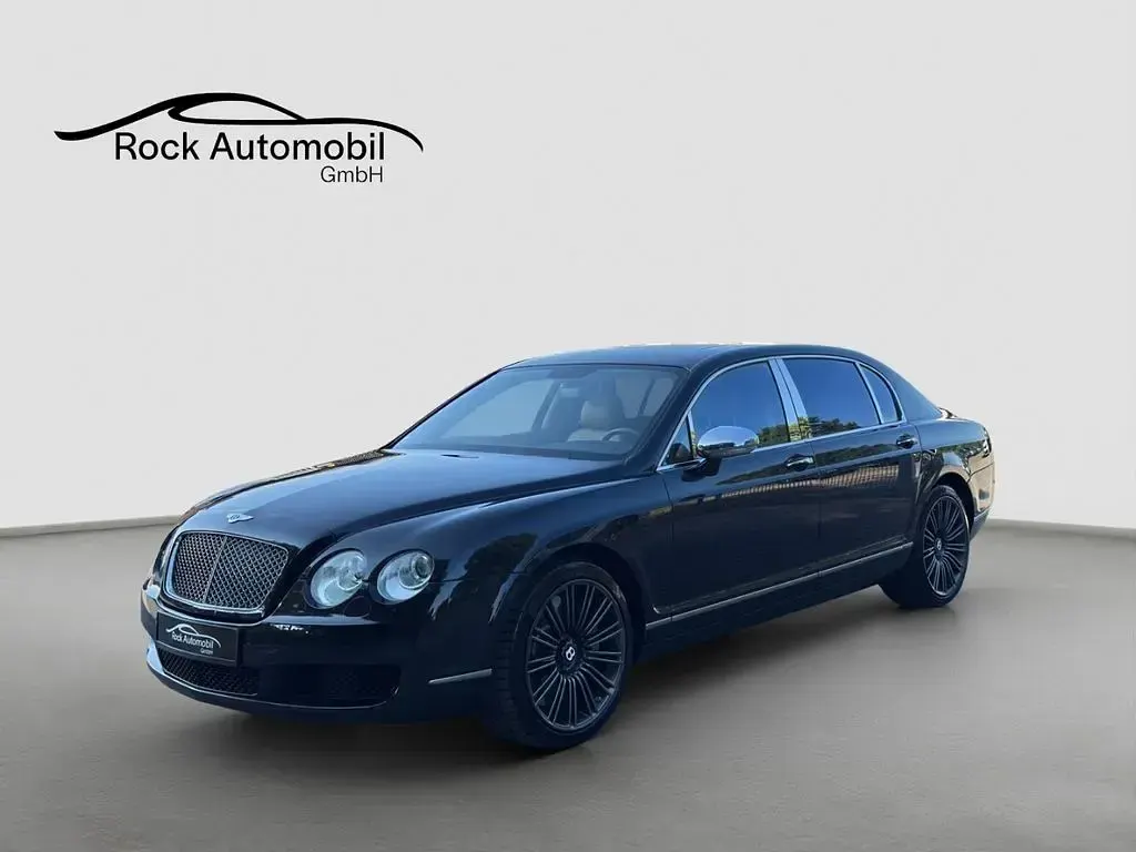 Gebraucht Bentley Continental Flying Spur 560 PS (411 kW) 2008 Schwarz Limousine